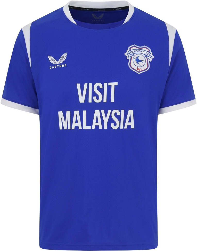 Cardiff City home shirt